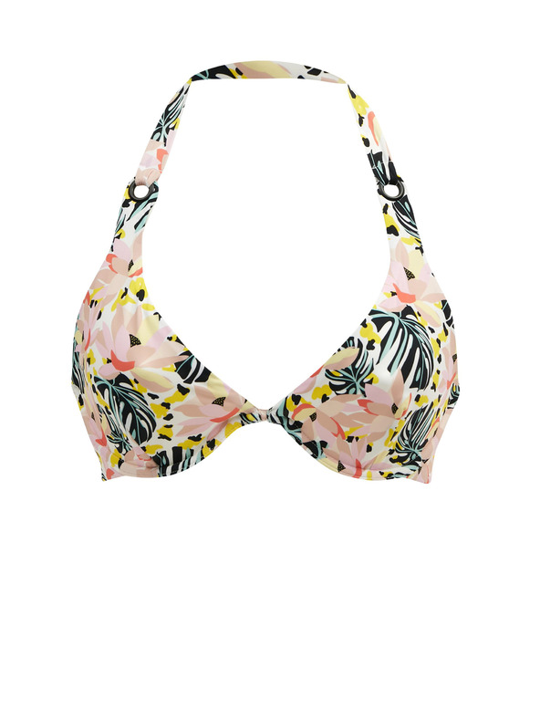 Orsay ORSAY rózsaszínű mintás női bikini felső