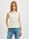 Orsay ORSAY krémszínű csipke női felső