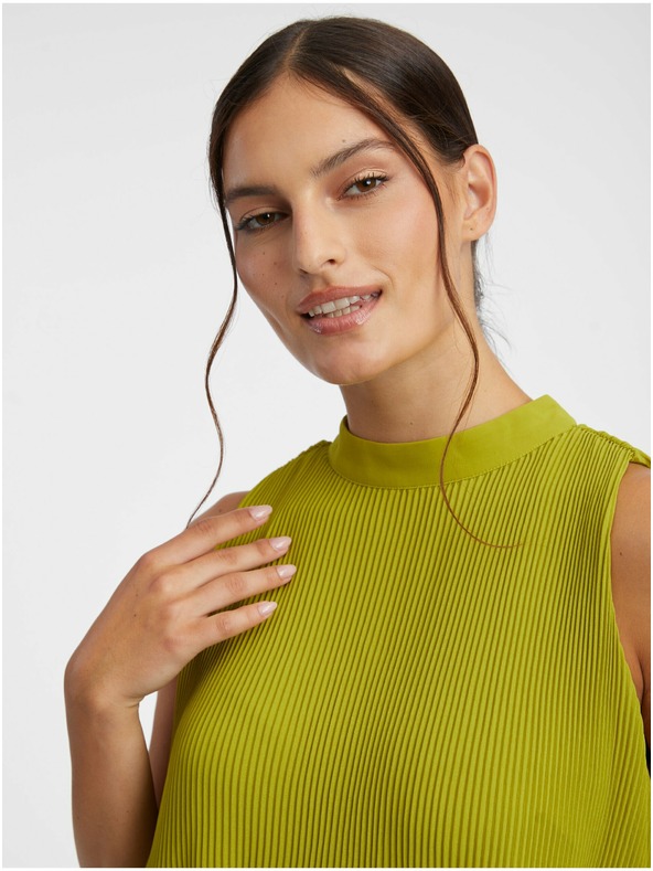 Orsay ORSAY zöld női bordázott blúz