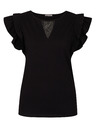 Orsay ORSAY fekete női rövid ujjú póló