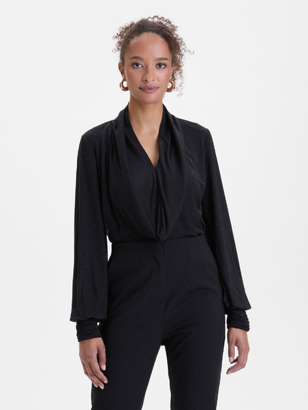 Orsay Fekete női felső strasszokkal ORSAY