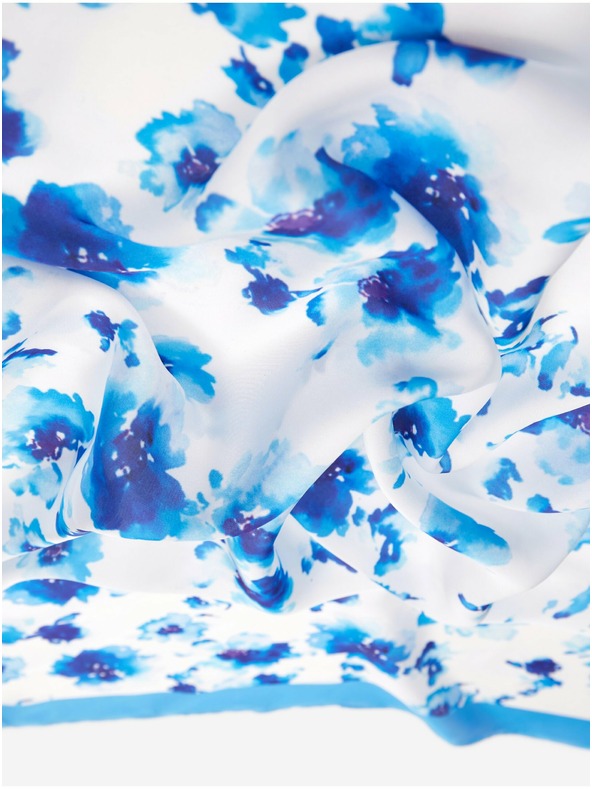 Orsay Kék-fehér virágmintás ORSAY női kendő