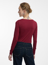 Orsay ORSAY borszínű női hosszú ujjú felső