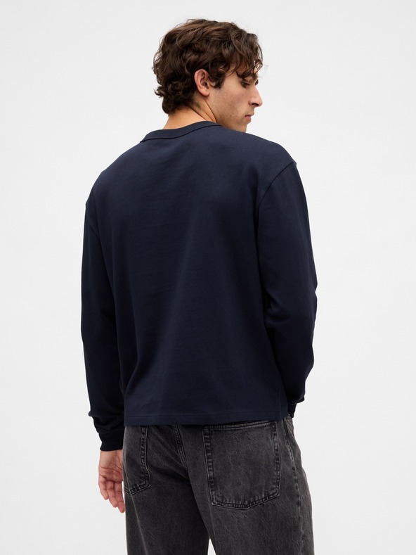 GAP GAP logó v-ss camo arch póló