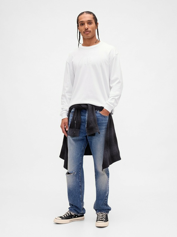 GAP GAP logó v-ss camo arch póló