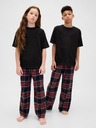 GAP Gyerek flanel pizsama szett Unisex GAP