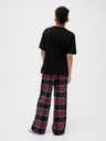 GAP Gyerek flanel pizsama szett Unisex GAP