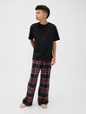 GAP Gyerek flanel pizsama szett Unisex GAP