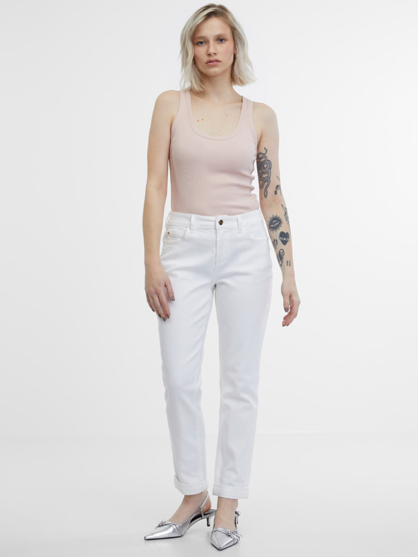 Orsay ORSAY fehér női boyfriend farmer