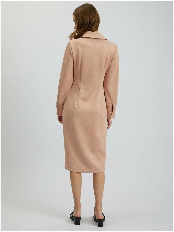 Orsay ORSAY vilgáos rószaszín velúr női tok ruha