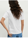 Marks & Spencer Fehér Marks & Spencer női pamut basic póló