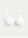 Marks & Spencer Flexifit™ teljes kosaras melltartó merevítő nélkül, 4,5 oz méretű. A-E Marks & Spencer fehér