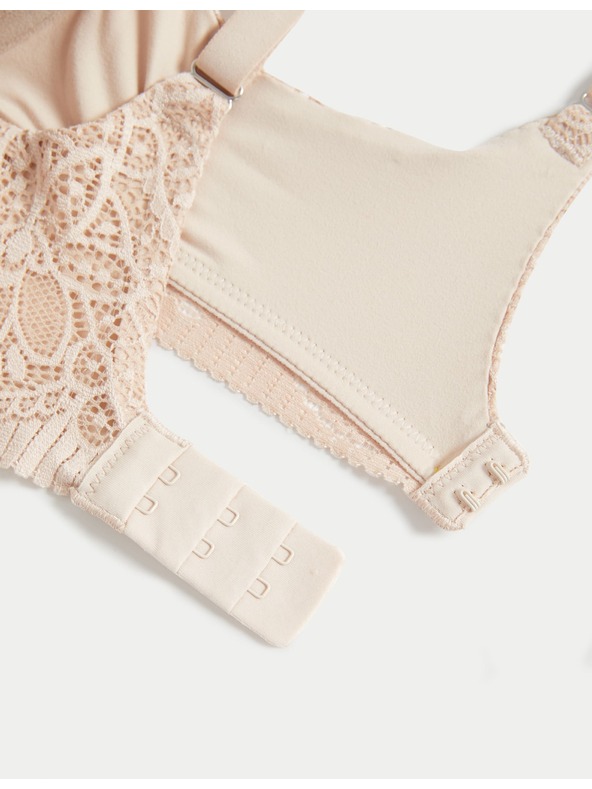 Marks & Spencer Body Soft™ sima merevítő alatti melltartó teljes kosárral, 4,5 oz. méretű. A-E Marks & Spencer bézs