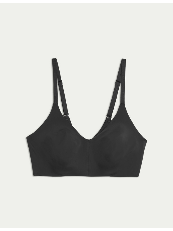 Marks & Spencer Flexifit™ merevítő alatti, zsugorodó melltartó, 4 x 5 méret, merevítővel. C-G Marks & Spencer fekete