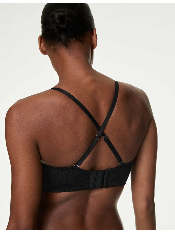 Marks & Spencer Fekete Marks & Spencer női merevítős melltartó