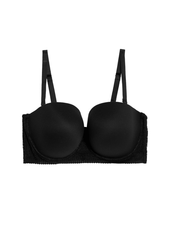 Marks & Spencer Fekete Marks & Spencer női merevítős melltartó