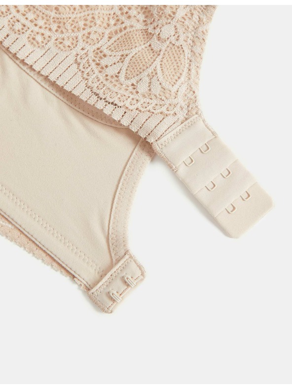 Marks & Spencer Body Soft™ melltartó teljes kosarakkal, merevítő nélkül, 4,5 oz. méret. A-E Marks & Spencer bézs