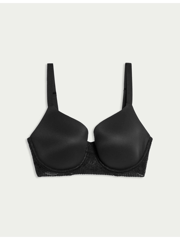 Marks & Spencer Fekete női sima melltartó Body Soft™ Marks & Spencer