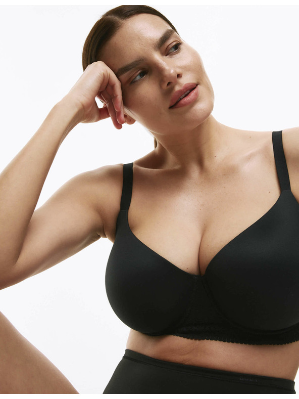 Marks & Spencer Fekete női sima melltartó Body Soft™ Marks & Spencer