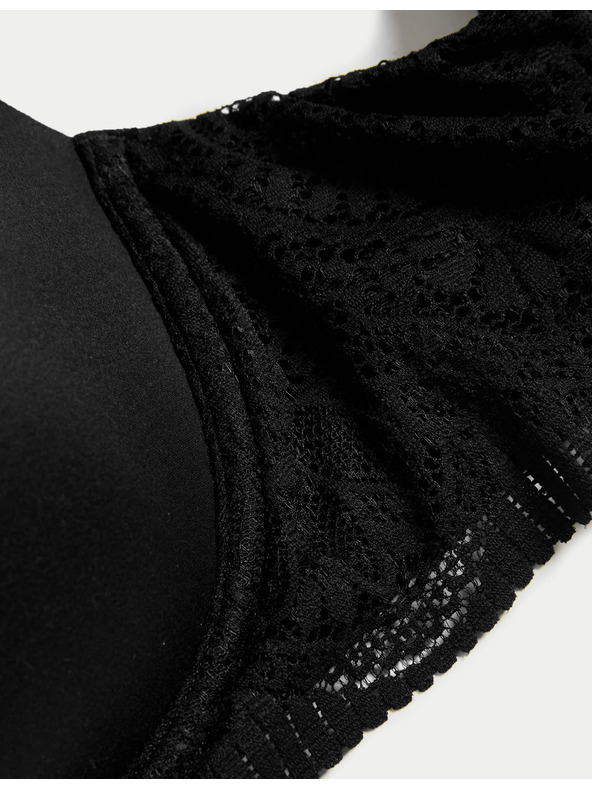 Marks & Spencer Fekete női sima melltartó Body Soft™ Marks & Spencer