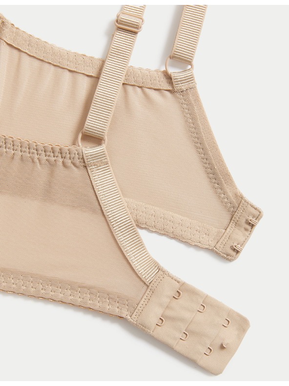 Marks & Spencer Marks & Spencer Bézs női csipke melltartó