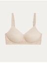 Marks & Spencer Smooth Body Soft™ melltartó merevítővel és teljes kosarakkal, méretezés. F-H Marks & Spencer bézs színű