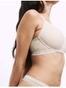 Marks & Spencer Smooth Body Soft™ melltartó merevítővel és teljes kosarakkal, méretezés. F-H Marks & Spencer bézs színű