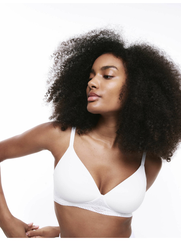 Marks & Spencer Fehér Marks & Spencer női Body Soft™ melltartó