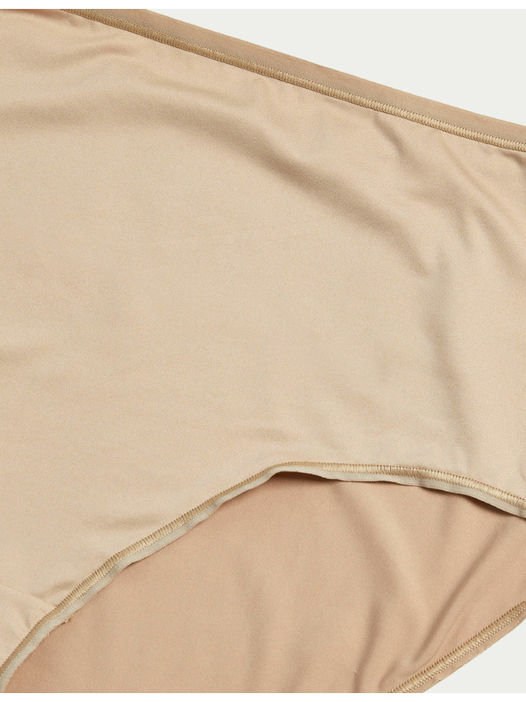 Marks & Spencer Mikroszálas derekú nadrág, nem látható szegéllyel, 5 db-os csomag Marks & Spencer bézs színű