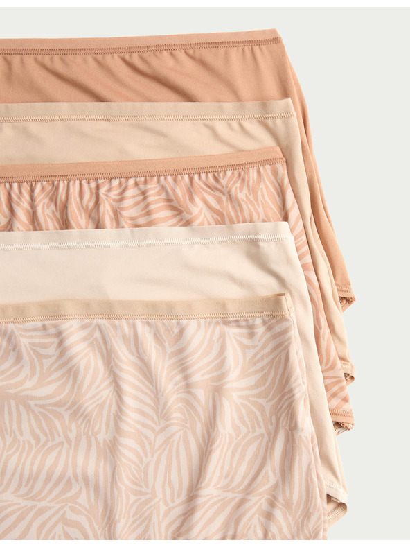 Marks & Spencer Mikroszálas derekú bugyi, nem látható szegély, 5 db/csomag Marks & Spencer