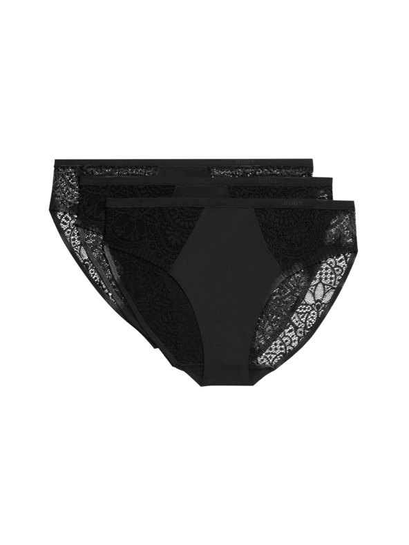 Marks & Spencer Body Soft™ magasan szabott bugyi, 3 darabos készlet Marks & Spencer Marks & Spencer