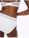 Marks & Spencer Pamut csipkebugyi lycraval, 5 csomag Marks & Spencer fehér