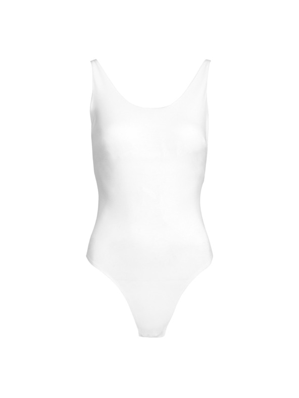 Marks & Spencer Fehér női Marks & Spencer Secret Support™ csipkés feszesítő bodysuit