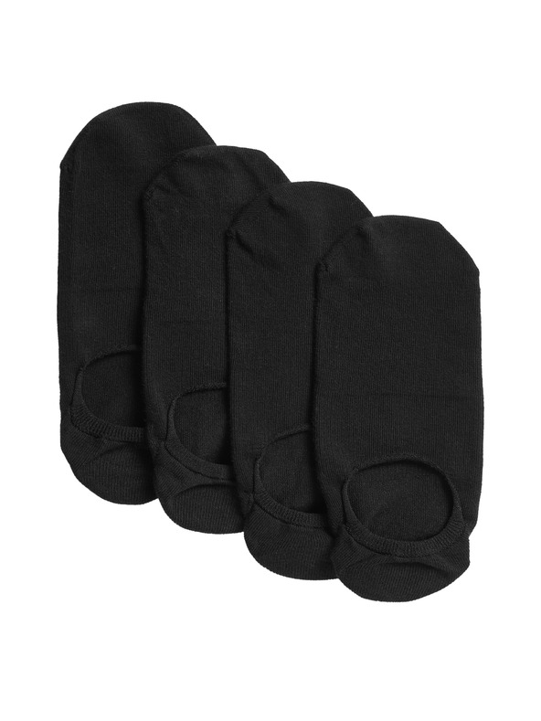 Marks & Spencer Négy pár fekete női Marks & Spencer Trainer liner alacsony zokni készlet