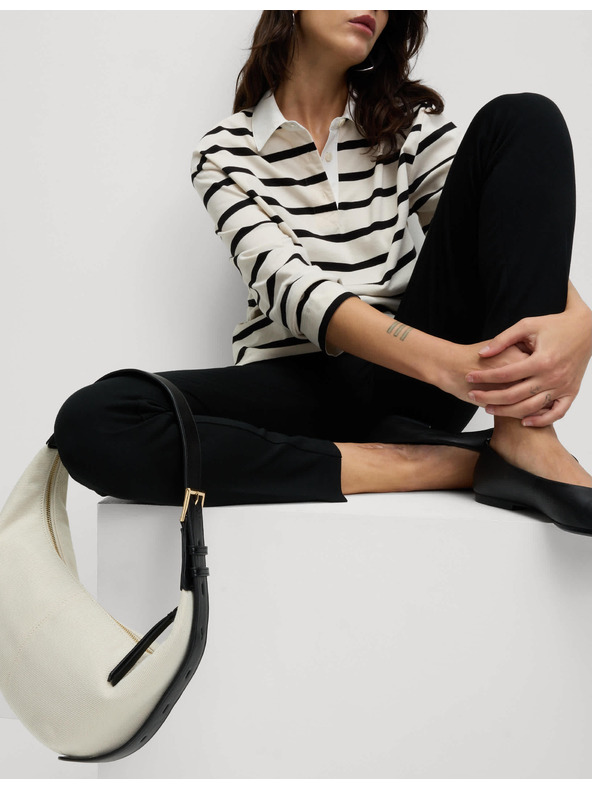 Marks & Spencer Marks & Spencer női fekete trikó bokáig érő, vékony szabású női nadrág