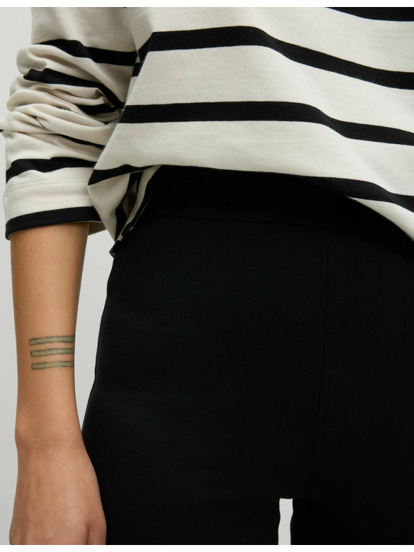 Marks & Spencer Marks & Spencer női fekete trikó bokáig érő, vékony szabású női nadrág