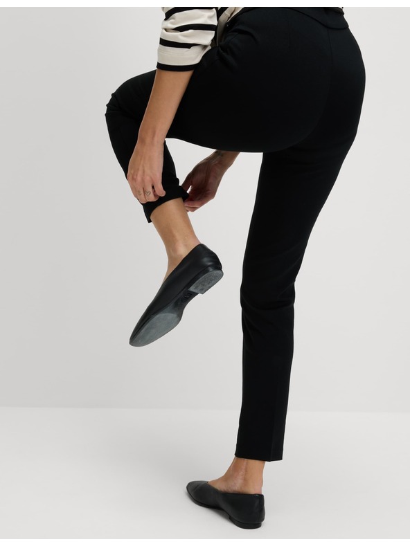 Marks & Spencer Marks & Spencer női fekete trikó bokáig érő, vékony szabású női nadrág