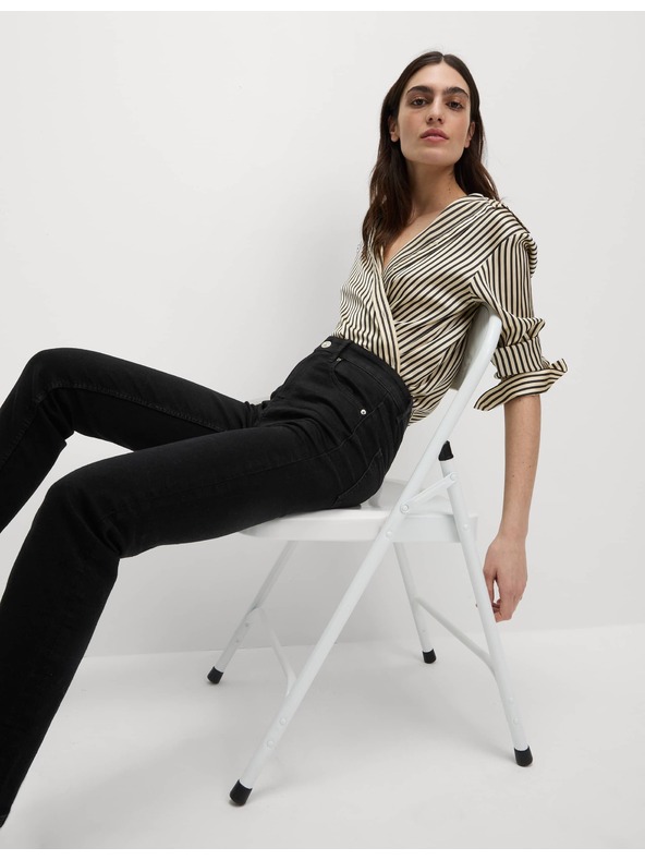 Marks & Spencer Sienna sztreccs egyenes szárú farmer Marks & Spencer fekete