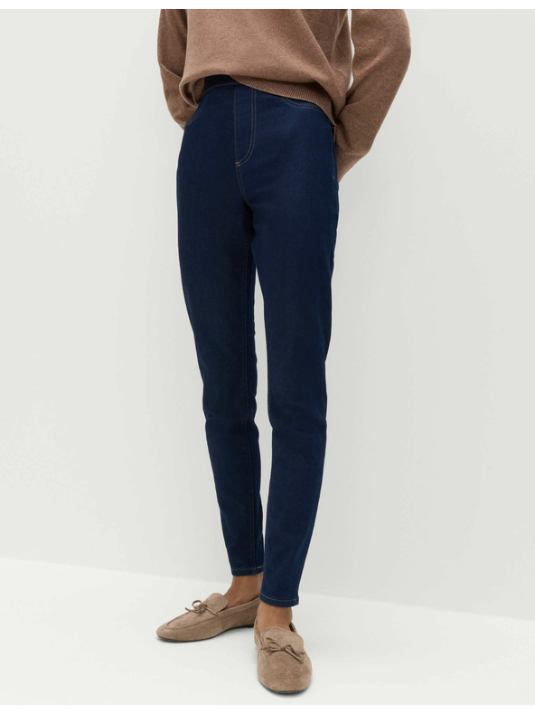 Marks & Spencer Marks & Spencer Sötétkék női magas derekú Jeggings