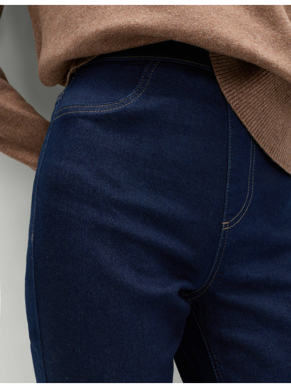 Marks & Spencer Marks & Spencer Sötétkék női magas derekú Jeggings