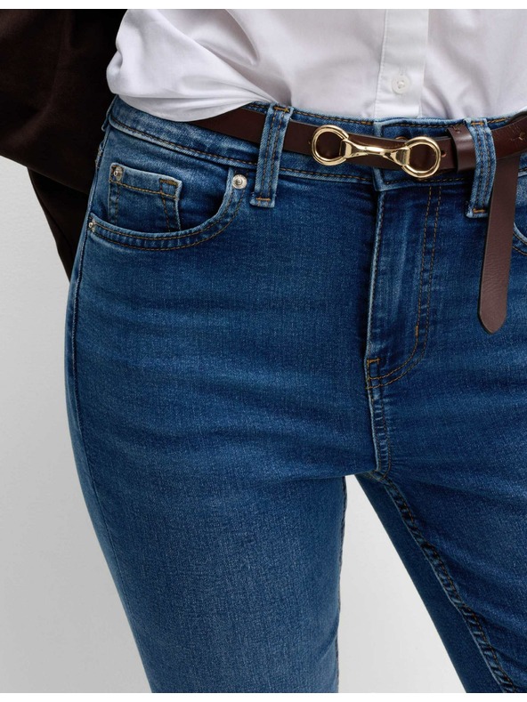 Marks & Spencer Marks & Spencer női kék, kiégett farmer