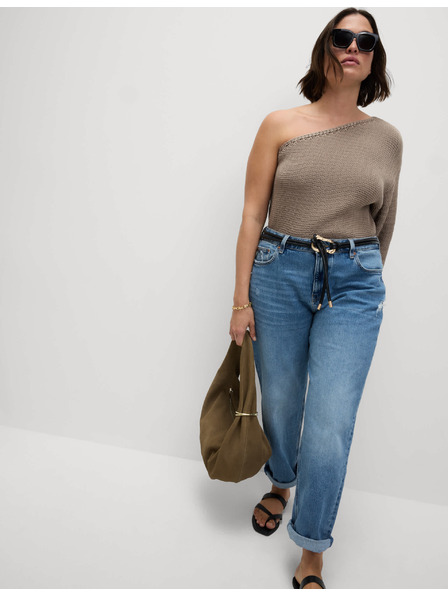 Marks & Spencer Kék Marks & Spencer női boyfriend farmernadrág