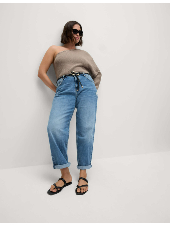 Marks & Spencer Kék Marks & Spencer női boyfriend farmernadrág