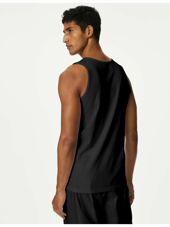 Marks & Spencer Három darab fekete színű, Cool & Fresh™ Marks & Spencer technológiával készült férfi alappólóból álló készlet.