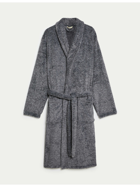 Marks & Spencer Marks & Spencer Supersoft szürke férfi köpeny