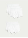 Marks & Spencer Stretch pamut rövidnadrág Cool & Fresh™ technológiával, 5 db Marks & Spencer fehér