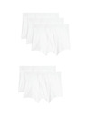 Marks & Spencer Stretch pamut rövidnadrág Cool & Fresh™ technológiával, 5 db Marks & Spencer fehér