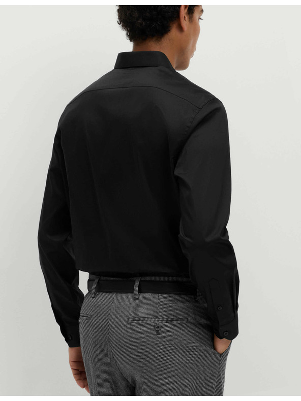 Marks & Spencer Fekete férfi pamut ing Marks & Spencer