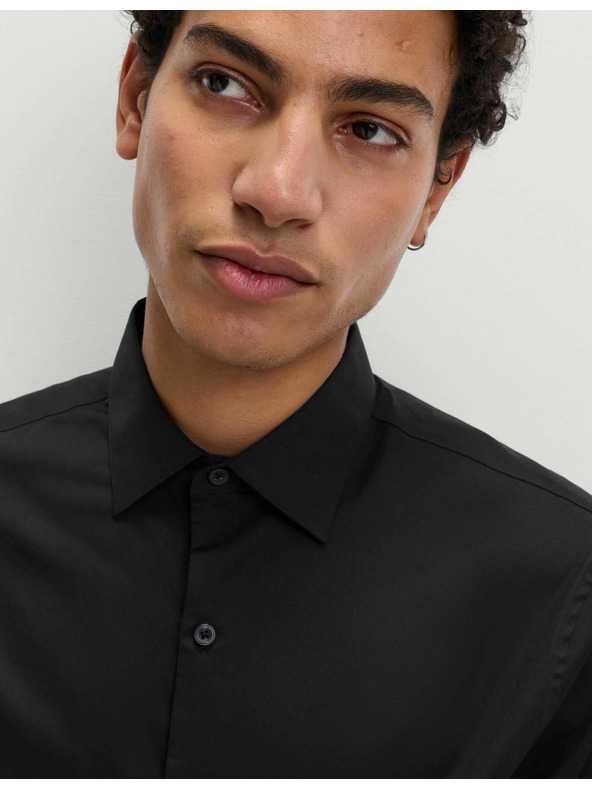 Marks & Spencer Fekete férfi pamut ing Marks & Spencer