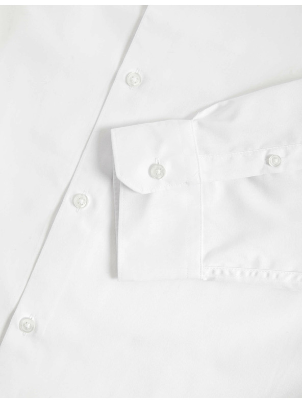 Marks & Spencer Szabályos szabású ing, könnyen vasalható Marks & Spencer fehér